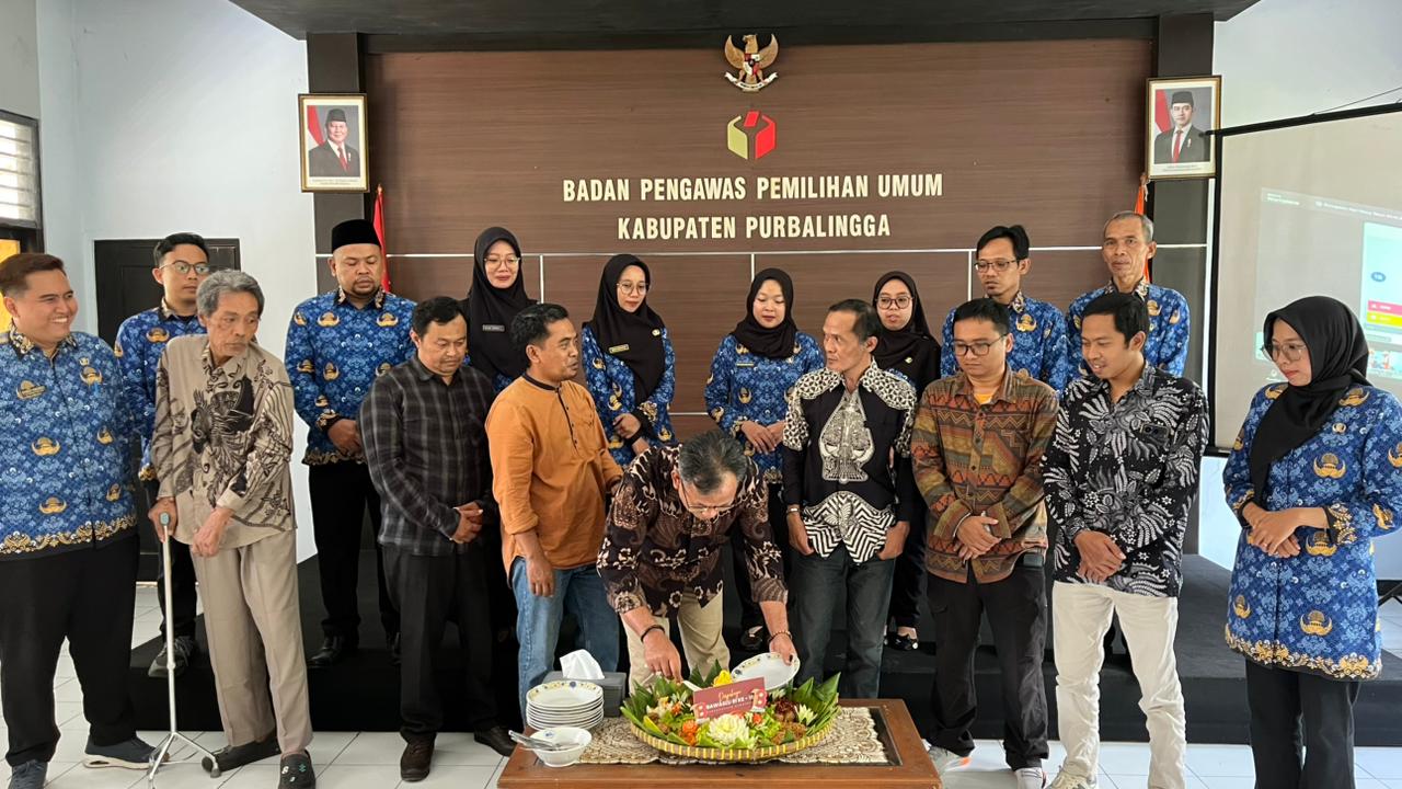 Peringati HUT ke-18 Bawaslu RI, Jajaran Bawaslu Purbalingga Refleksi Perjalanan Pengawasan