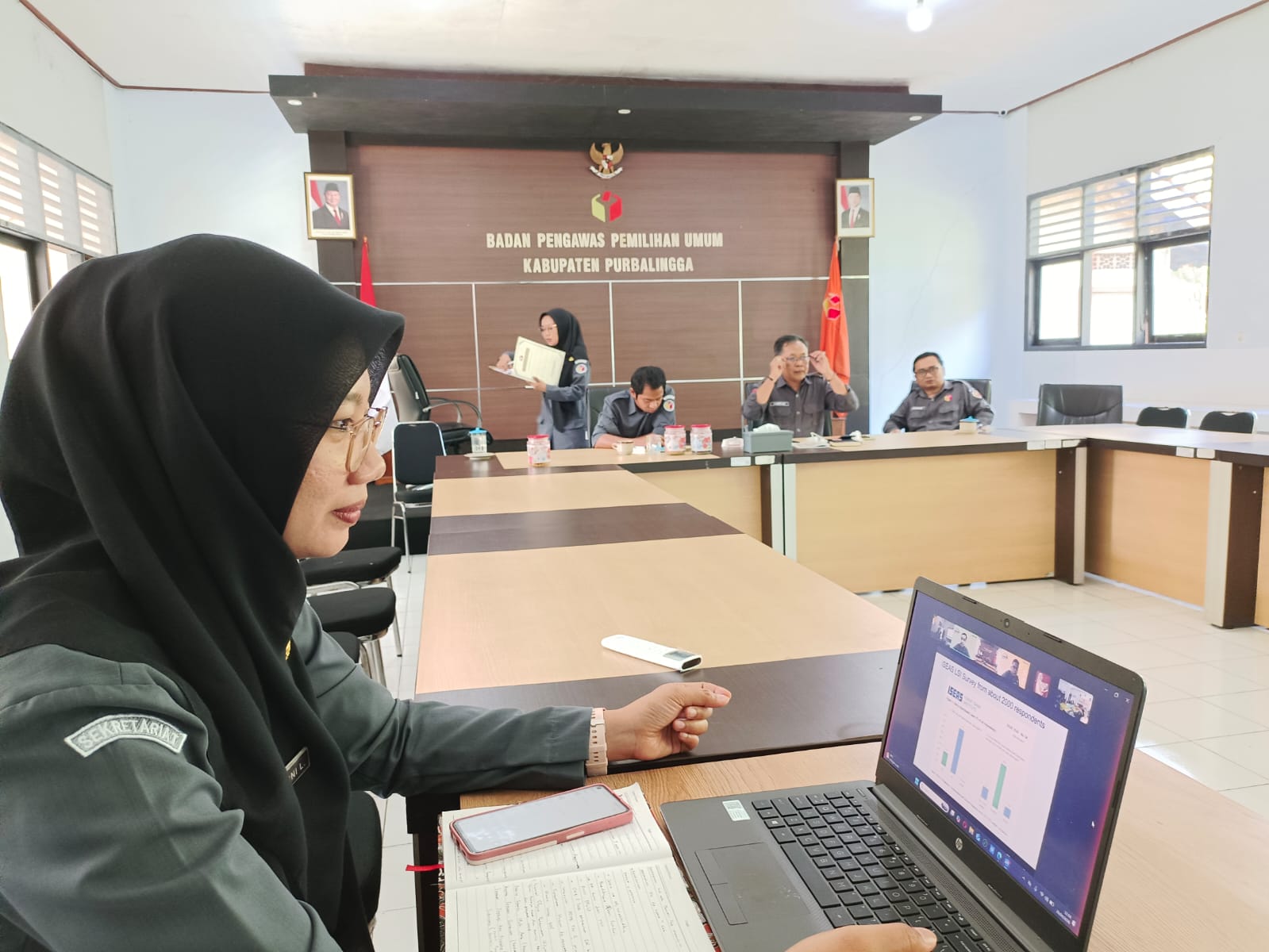 Bawaslu Purbalingga Gali Pelajaran dari Pemilu 2024: Siapkan Strategi Tangkal Hoax Masa Depan