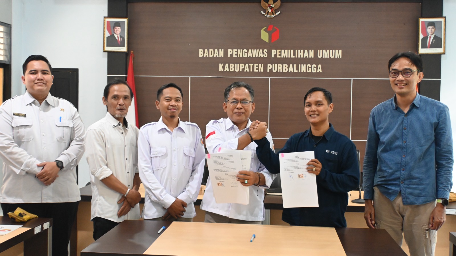 Perkuat Sinergi Pengawasan Pemilu, Bawaslu Purbalingga dan PWI Teken MoU Kerja Sama Kelembagaan
