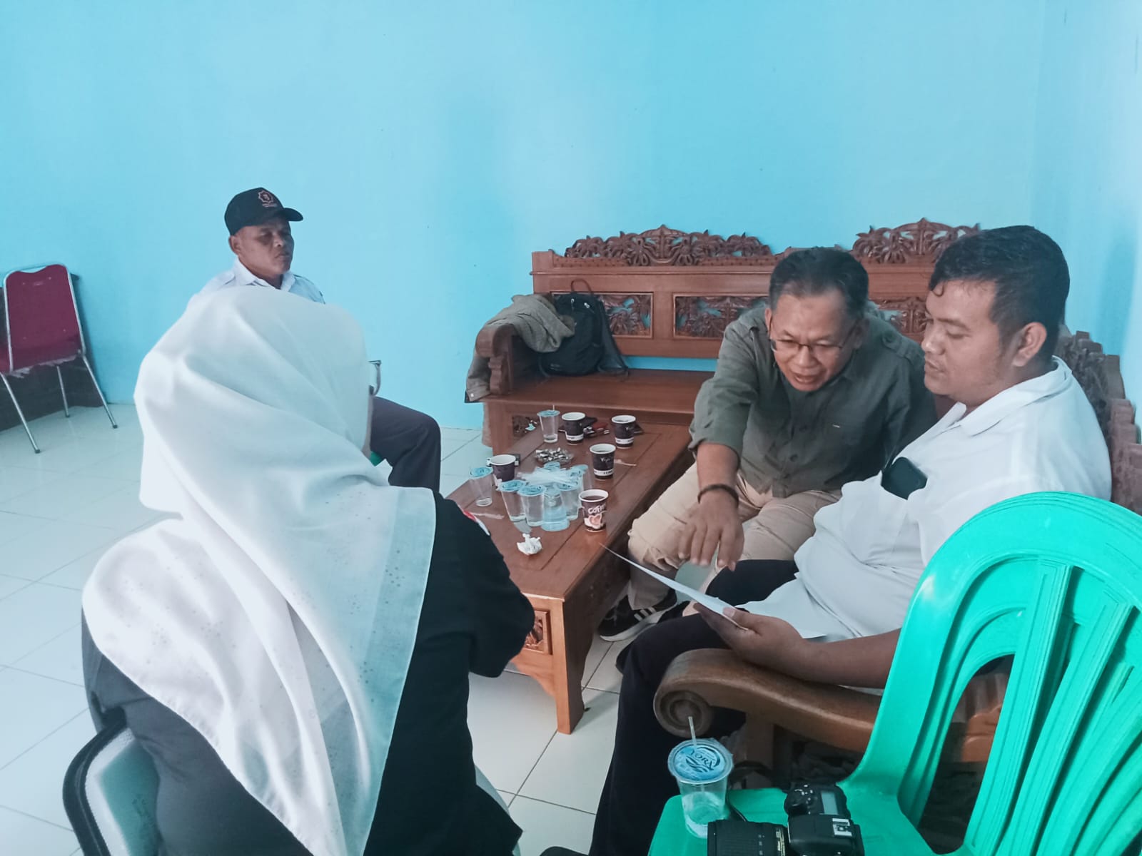 Bawaslu Purbalingga Uji Petik Data Pemilih di Desa Jambudesa Kecamatan Karanganyar