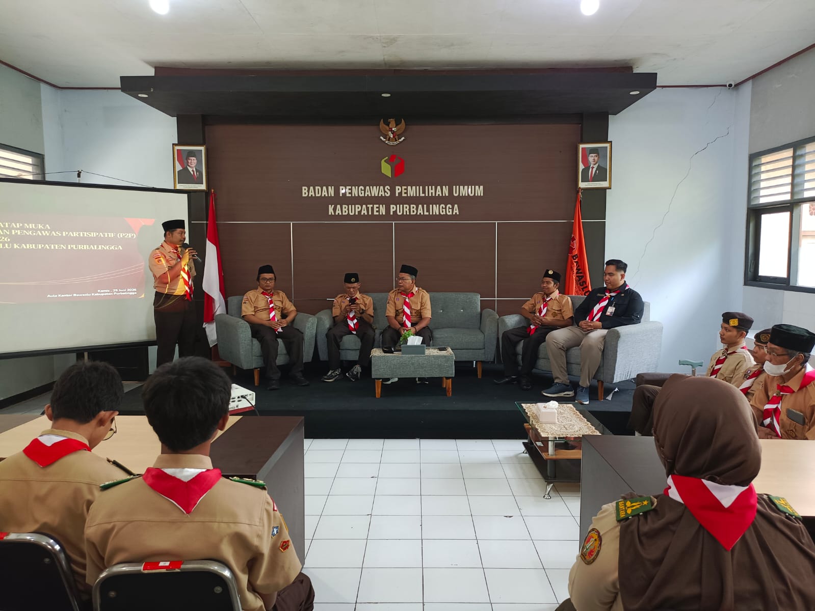 Bawaslu Purbalingga Perkuat Kader Pengawas Partisipatif Melalui Sinergi dengan Gerakan Pramuka