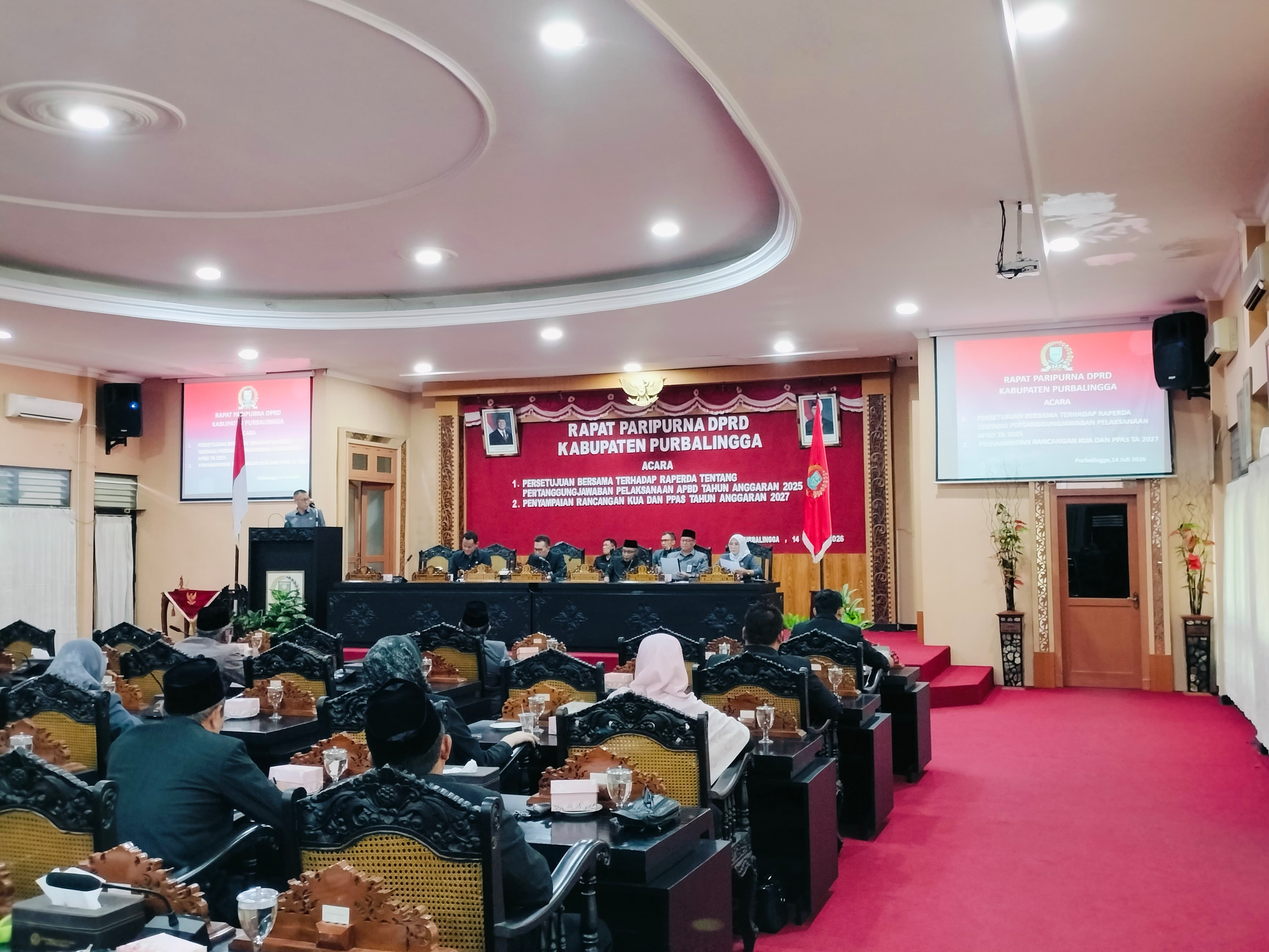Pantau Rapat Paripurna DPRD, Bawaslu Purbalingga Pastikan Netralitas Anggaran Menuju Tahun Politik