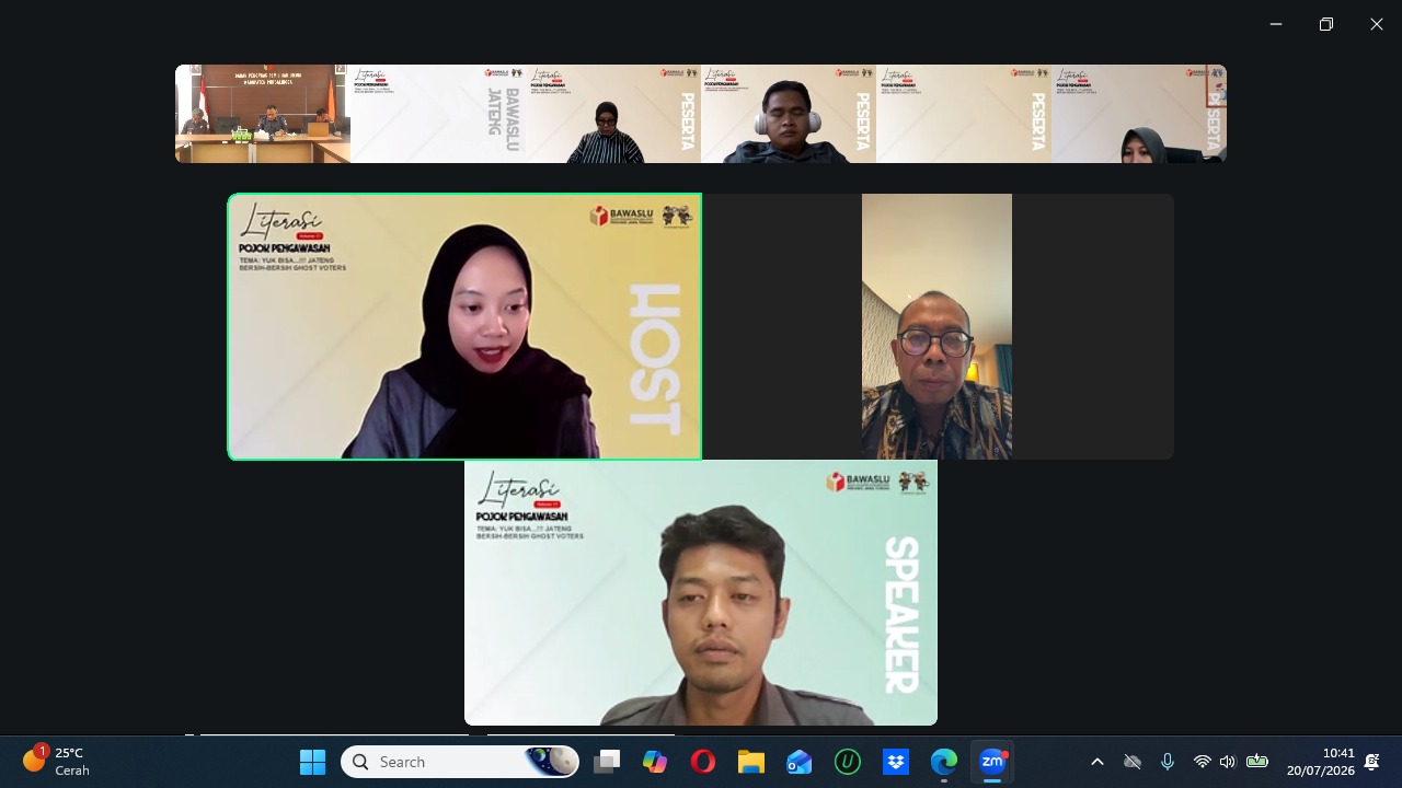 Bawaslu Purbalingga Perkuat Komitmen "Bersih-Bersih" Ghost Voters Untuk Tingkatkan Akurasi Data Pemilih 