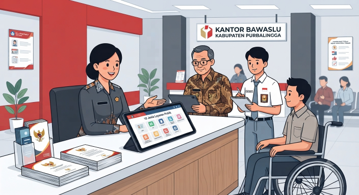 Komitmen Tingkatkan Kualitas Layanan Masyarakat, Bawaslu Purbalingga Sahkan Keputusan Standar Pelayanan Publik