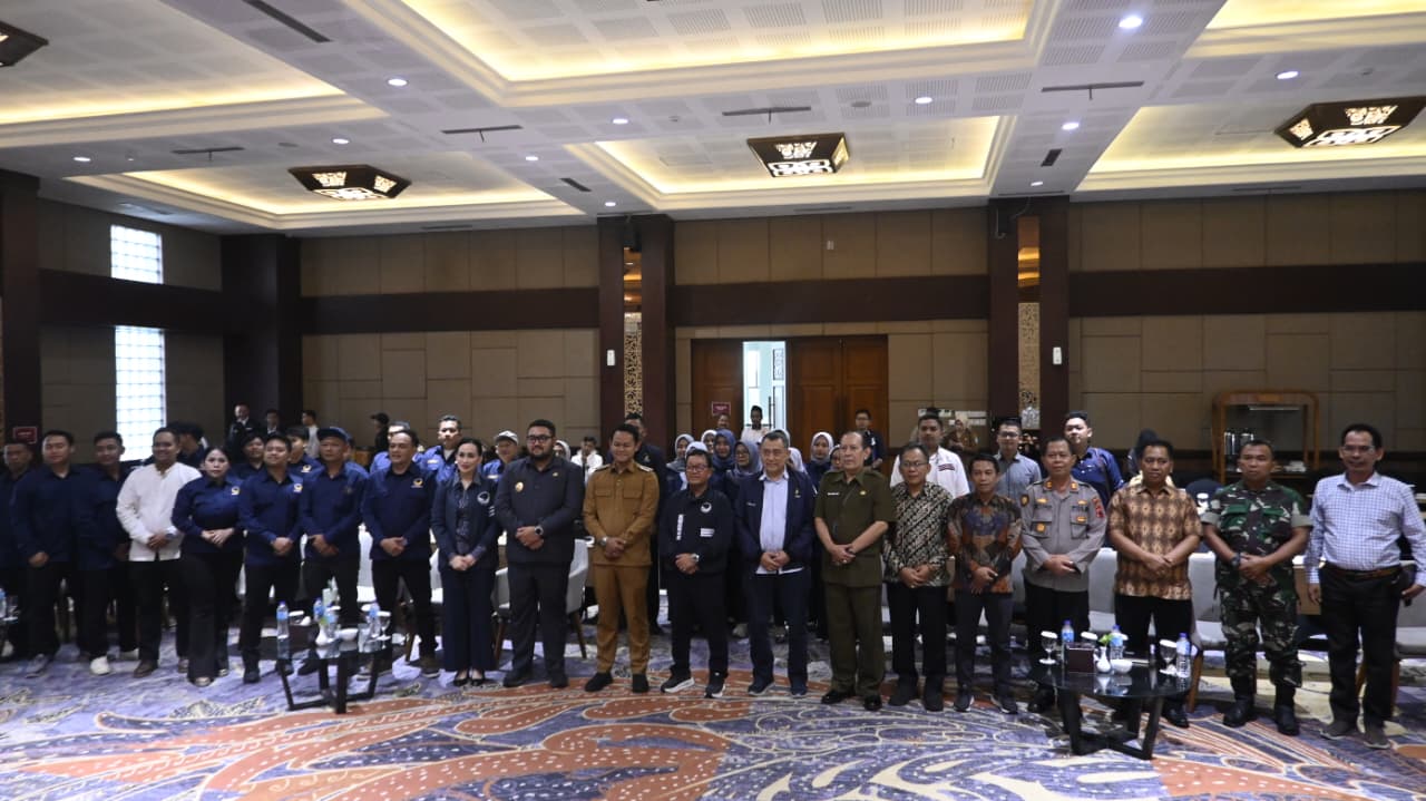 Ketua Bawaslu Purbalingga Hadiri Pelantikan DPC Partai NasDem untuk Perkuat Sinergi Pemilu