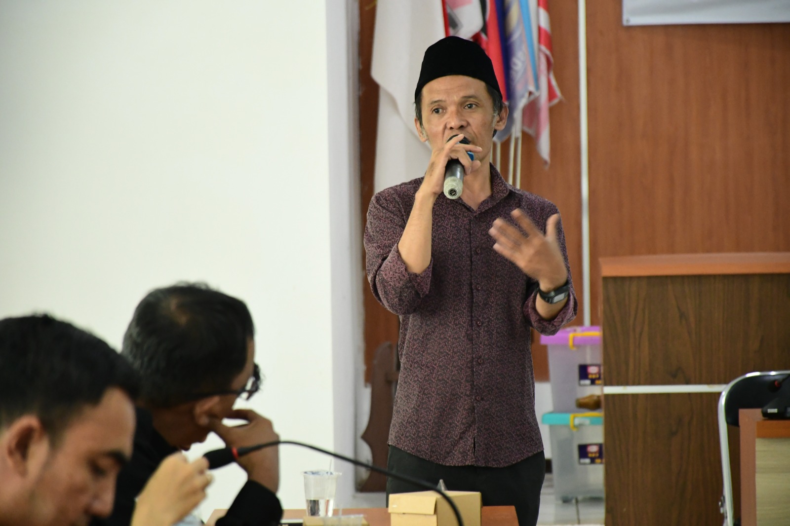 Bawaslu Purbalingga Jadi Narasumber Diskusi Hukum KPU, Bedah Pengawasan Verifikasi Pendaftaran Parpol
