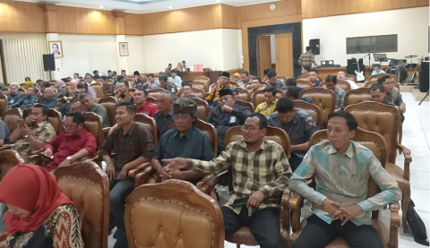 Anggota Bawaslu Kabupaten Purbalingga Heru Tri Cahyono Mengikuti Sosialisasi Monev Keterbukaan Informasi Publik