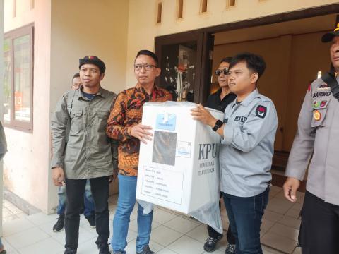 serah terima logistik