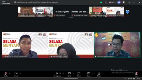 penguatan penyusunan produk hukum