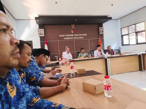Sinergi Pemilu: Bawaslu dan KPU Purbalingga Gelar Evaluasi Penyelesaian Sengketa Proses Pemilihan 2024