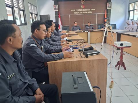 Bawaslu Purbalingga Mantapkan Persiapan Monev Keterbukaan Informasi Publik Tahun 2026