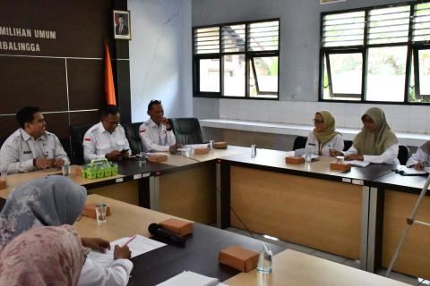 rapat koordinasi pengelolaan layanan hukum 