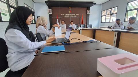 Bawaslu Purbalingga Monitoring Pelaksanaan Anggaran untuk Perkuat Akuntabilitas