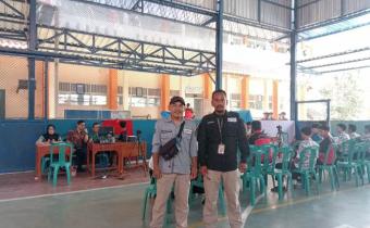 Panwaslu Kecamatan Mrebet Awasi Perekaman KTP-El di SMKN 2 Purbalingga