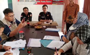 Proses pendaftaran calon anggota PTPS Karangjambu