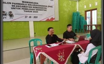 Sejumlah 26 Calon PKD, Ikuti Tes Wawancara di Kemangkon