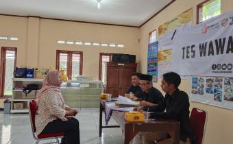 Panwaslu Kecamatan Kalimanah Gelar Tes Wawancara Calon Anggota Panwaslu Kelurahan/Desa 