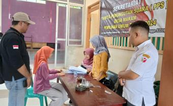 Panwaslu Kecamatan Rembang Awasi Pendaftaran Pantarlih Hingga Detik Terakhir