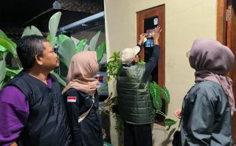 Hari Kedua, Panwaslucam Padamara Awasi Coklit Kediaman Ketua MUI Purbalingga 