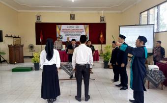 Panwaslu Kecamatan Kaligondang Lantik PKD Pemilihan Serentak 2024