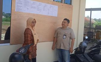 PKD Se-Kecamatan Bukateja Awasi Pengumuman Pendaftaran Pantarlih untuk Pemilihan Serentak 2024