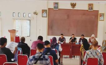 Panwaslu Kecamatan Purbalingga Gelar Rapat Koordinasi Pengawasan Pemutakhiran Data Pemilih