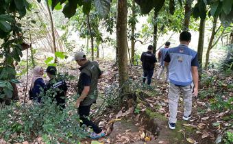 Panwaslu Kecamatan Pengadegan Lakukan Patroli Kawal Hak Pilih di Desa Tegalpingen