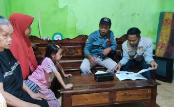 Panwaslu Kecamatan Kutasari Gelar Patroli Kawal Hak Pilih di Desa Karangjengkol