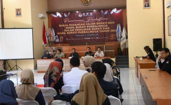 Bawaslu Purbalingga Pastikan KPU Kabupaten Purbalingga Patuhi Regulasi dalam Penerimaan Pendaftaran Bakal Pasangan Calon Bupati dan Wakil Bupati Purbalingga Tahun 2024
