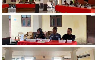 Panwaslu Karangmoncol Pastikan Pemilih Tidak Memenuhi Syarat (TMS) Sudah Ditindaklanjuti Dalam Rapat Pleno Terbuka Rekapitulasi DPHP