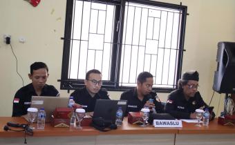 Awasi Pleno DPS, Bawaslu Purbalingga Sampaikan Saran Perbaikan 67 Data Pemilih