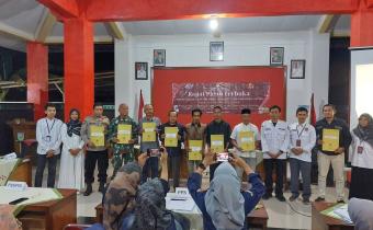 Hadiri Rapat Pleno Terbuka DPHP Tingkat Kecamatan, Panwaslu Kaligondang Beri Himbauan