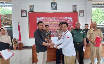 Awasi Pleno Terbuka DPSHP, Panwaslucam Kaligondang Sampaikan Sejumlah Masukan 