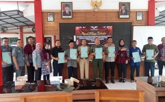 Awasi Pleno DPSHP, Panwaslucam Rembang Minta PPK Tindaklanjuti Saran Perbaikan