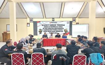 Sinergi Pengawasan, Panwaslu Kecamatan Kemangkon Gelar Rapat Koordinasi untuk Pilkada Serentak 2024