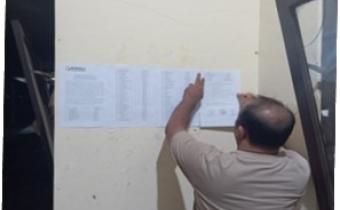 Panwascam Bobotsari Umumkan PTPS Terpilih untuk Pemilihan Serentak 2024