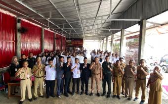 Panwaslu Kecamatan Pengadegan Lantik 64 Pengawas TPS untuk Pemilihan Kepala Daerah Serentak 2024