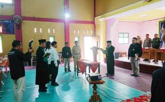 118 Calon Pengawas TPS Se-Kecamatan Bukateja Dilantik, Prosesi Berlangsung Hikmat dan Sakral