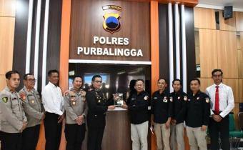 Bawaslu Purbalingga Audiensi dengan Kapolres, Apresiasi Dukungan Penegakan Hukum Pemilu 2024