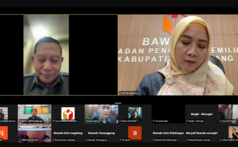 Bawaslu Purbalingga Ikuti Rapat Koordinasi Produksi Konten di Masa Non-Tahapan