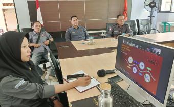 Bawaslu Purbalingga Ikuti Rapat Kerja Komitmen II DPR RI Bahas Persiapan Ulang dan PSU Secara Daring