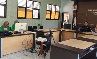 Bawaslu Purbalingga Ikuti Diskusi Hukum "Selasa Menyapa" Bahas Tantangan Pembentukan Pengawas Pemilu Adhoc