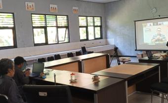 Bawaslu Purbalingga Ikuti Literasi Pojok Pengawasan Volume 3, Bahas Peran Saka Adhyasta dalam Pengawasan Partisipatif