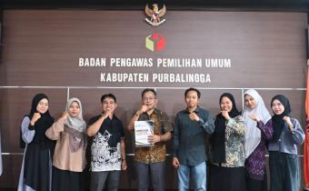 Bawaslu Purbalingga Terima Audiensi Perisai Demokrasi Bangsa, Koordinasi Persiapan Kerjasama