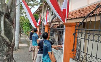 Bawaslu Kabupaten Purbalingga Dukung Semarak HUT ke-80 Kemerdekaan RI