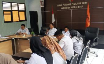 Sampaikan DIM Perbawaslu No. 3 Tahun 2022, Bawaslu Purbalingga Usulkan Sejumlah Perubahan Pasal