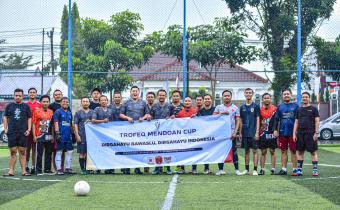 Komisioner Jateng Ikut Meriahkan Trofeo Mendoan Cup