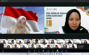 Ikuti Latsar, CPNS Bawaslu Purbalingga Ikuti Pendalaman dan Penguatan Isu Strategis 