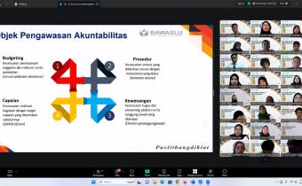 CPNS Bawaslu Kabupaten Purbalingga Ikuti Pelatihan Dasar CPNS melalui Virtual Classroom 