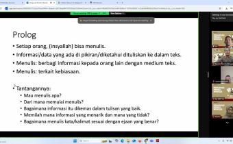 Ikuti Pelatihan Penulisan, Bawaslu Purbalingga Komitmen Tingkatkan Konten Berkualitas